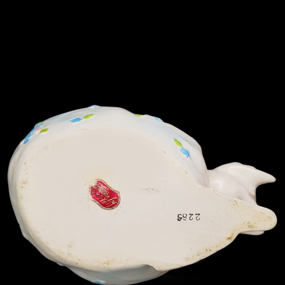 Vintage Lefton story baby nursery ceramic planter - Picture 4 of 6